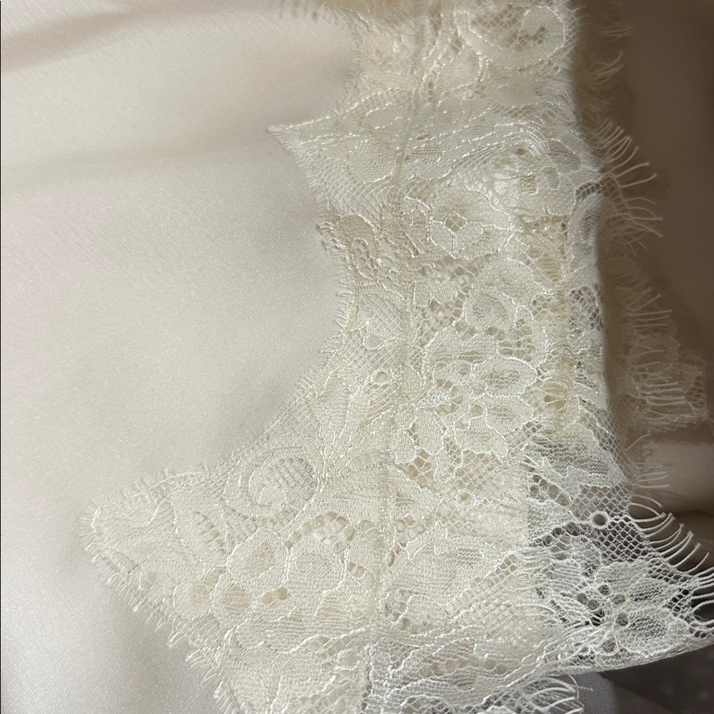 ZW COLLECTION LACE SLIP DRESS - Beige - Picture 11 of 12
